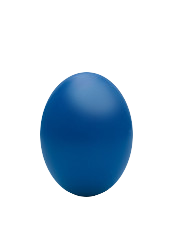 blaues Fallenei, UV-KöderEi, durchgefärbt