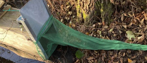 Fallen Entnahmenetz / Abfangnetz statt Abfangkorb